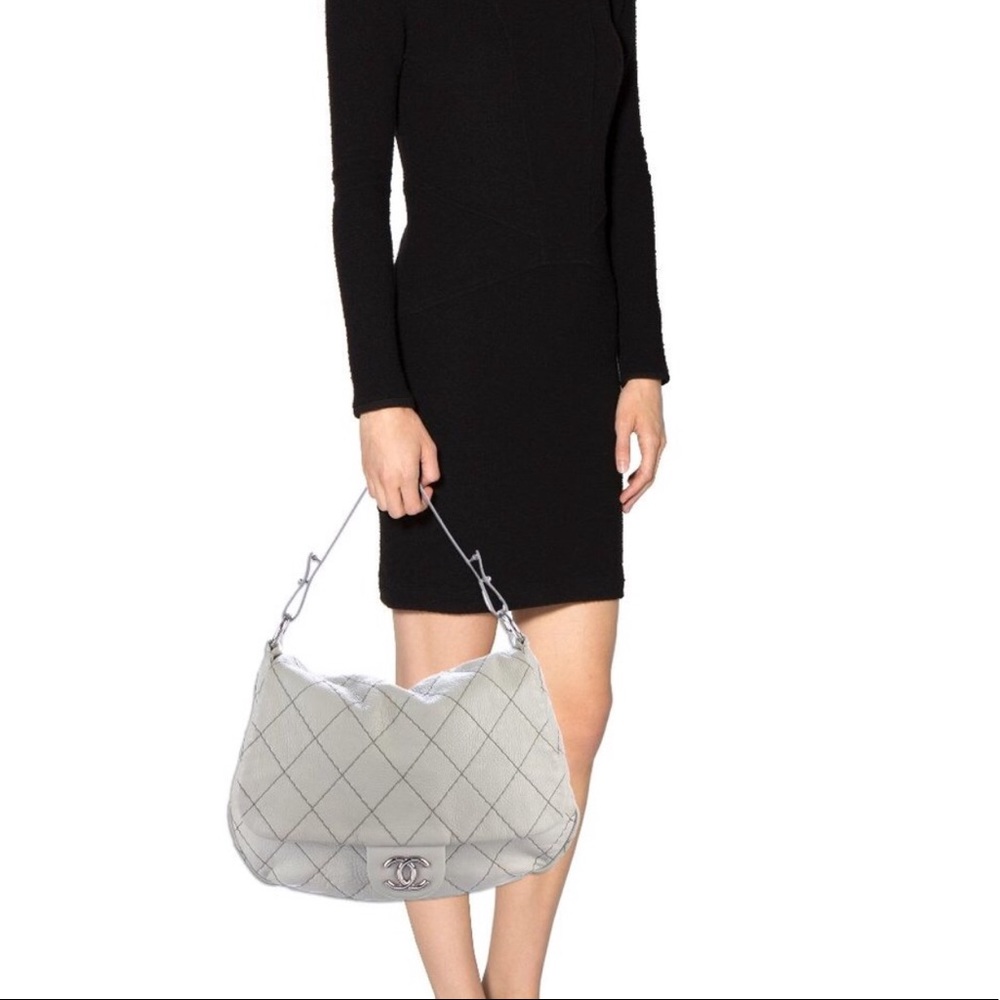 SOLD**Chanel Classic Maxi Jumbo XXL Flap Bag - Picture 15 of 15